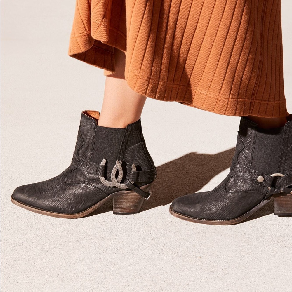 Free People Lady Luck Ankle Boots